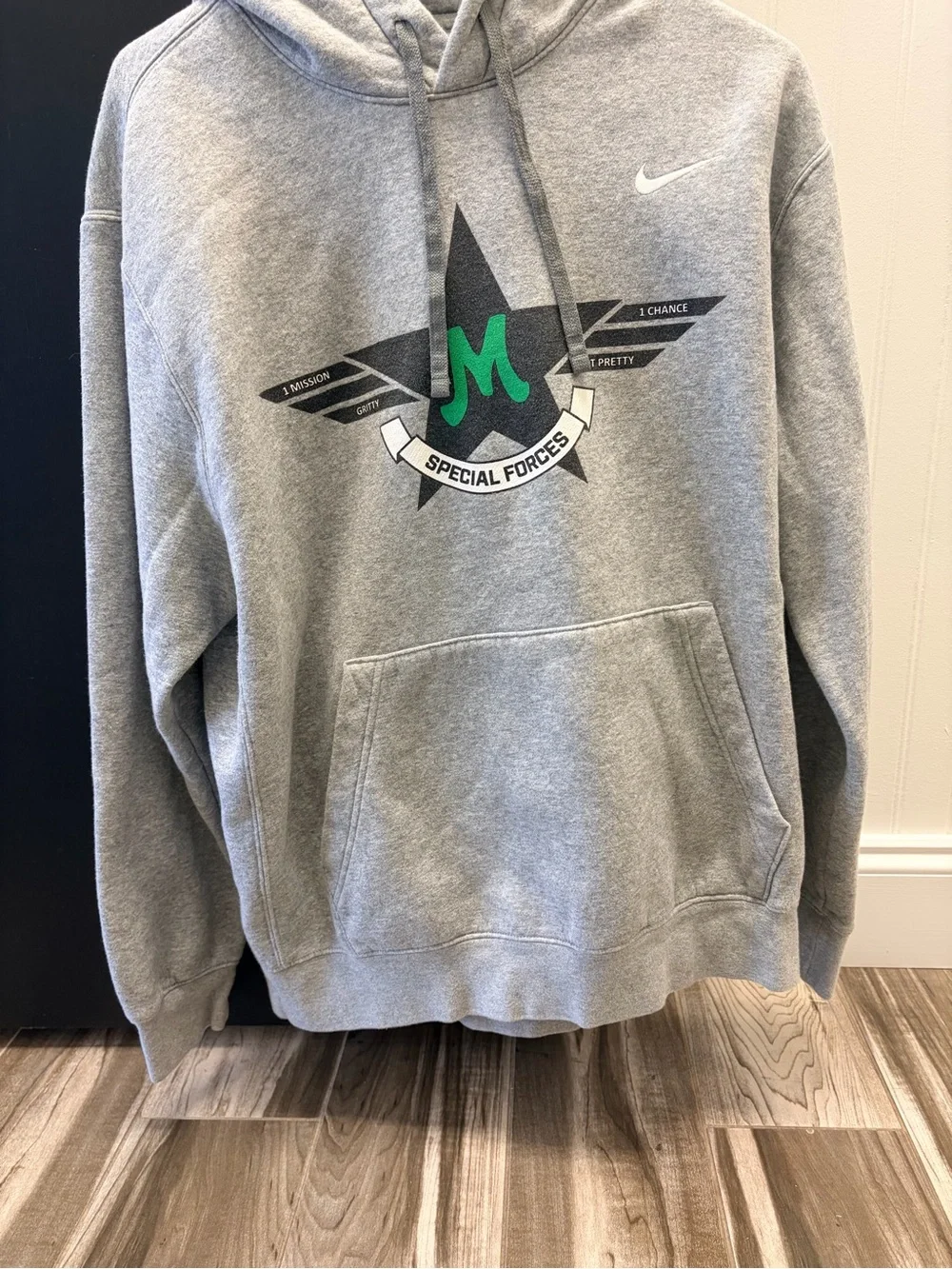 Classic Nike Gray Hoodie - Marshall Thundering Herd
